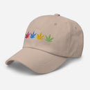 Weed Embroidered Golf Hat with Adjustable Strap by ReadyGOLF