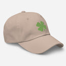 Four-Leaf Clover (Lime) Embroidered Golf Hat with Adjustable Strap by ReadyGOLF