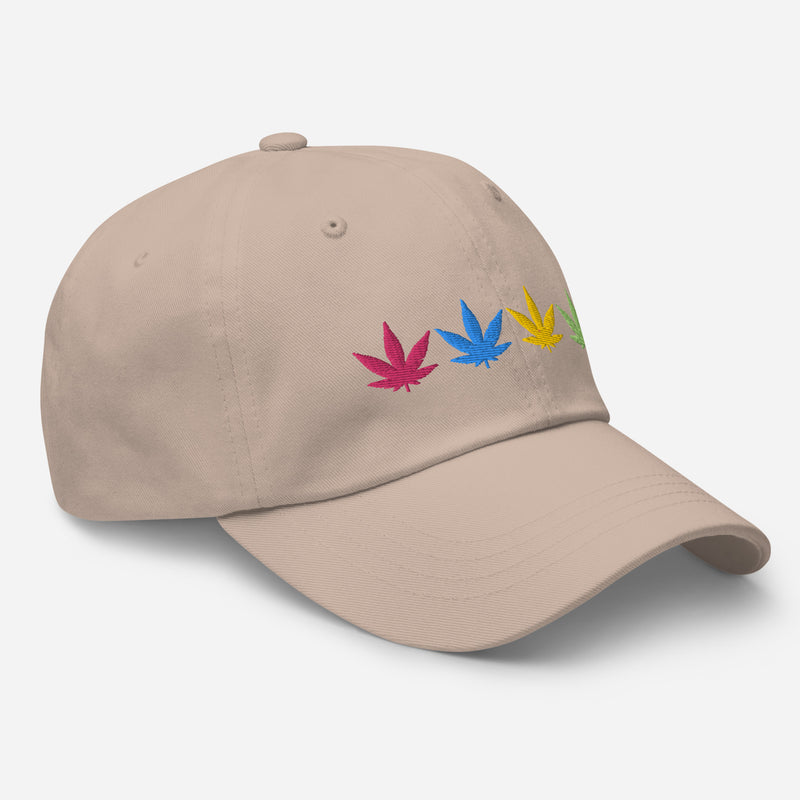 Weed Embroidered Golf Hat with Adjustable Strap by ReadyGOLF