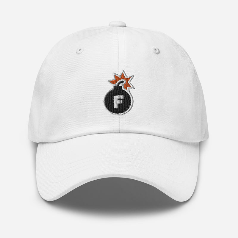 F-Bomb Embroidered Golf Hat with Adjustable Strap by ReadyGOLF