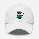 Send Him Home Embroidered Golf Hat with Adjustable Strap by ReadyGOLF