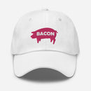 Bacon Embroidered Golf Hat with Adjustable Strap by ReadyGOLF