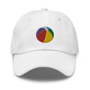 Beach Ball Embroidered Golf Hat with Adjustable Strap by ReadyGOLF