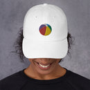 Beach Ball Embroidered Golf Hat with Adjustable Strap by ReadyGOLF