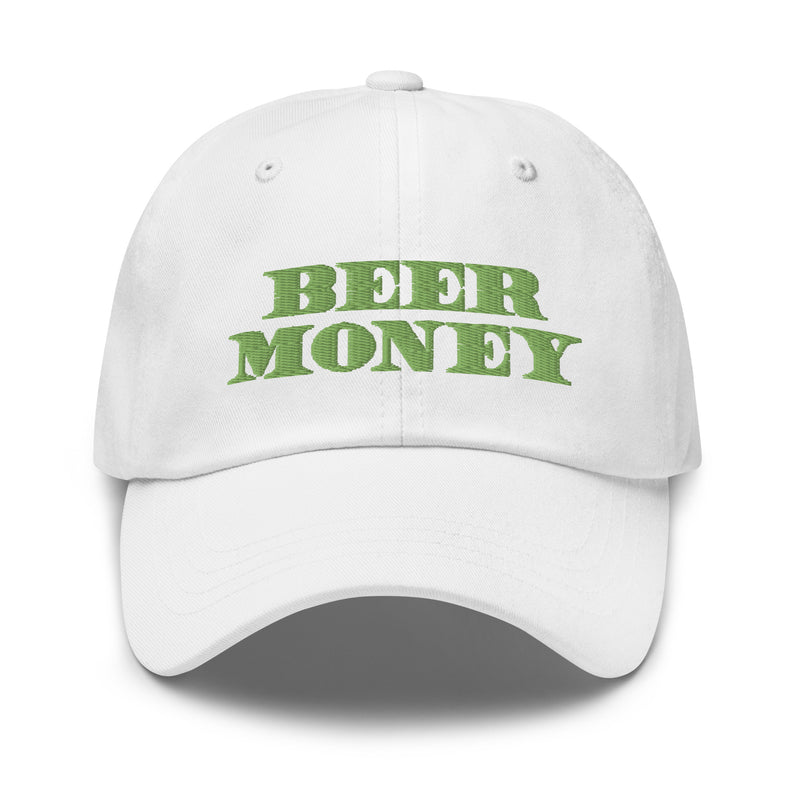 Beer Money Embroidered Golf Hat with Adjustable Strap by ReadyGOLF