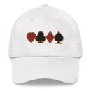 Casino Royale Embroidered Golf Hat with Adjustable Strap by ReadyGOLF