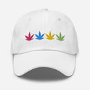 Weed Embroidered Golf Hat with Adjustable Strap by ReadyGOLF