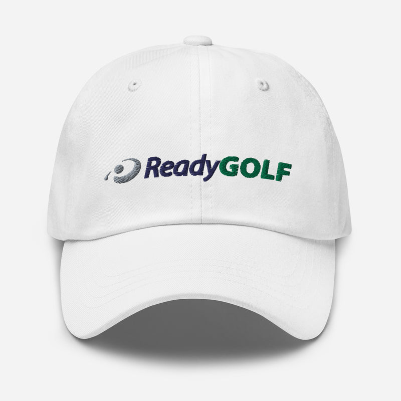 ReadyGOLF Logoed Embroidered Golf Hat with Adjustable Strap