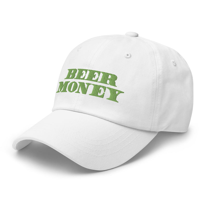 Beer Money Embroidered Golf Hat with Adjustable Strap by ReadyGOLF