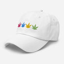 Weed Embroidered Golf Hat with Adjustable Strap by ReadyGOLF