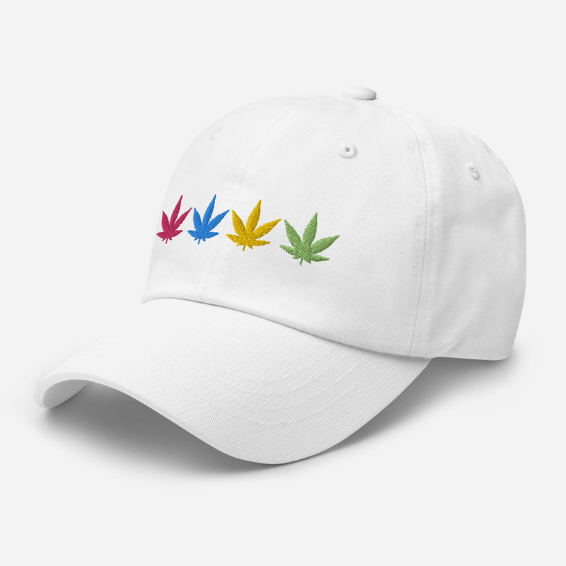 Weed Embroidered Golf Hat with Adjustable Strap by ReadyGOLF