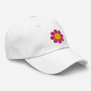 Flower Power Embroidered Golf Hat with Adjustable Strap by ReadyGOLF