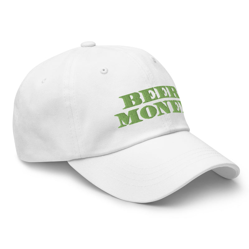 Beer Money Embroidered Golf Hat with Adjustable Strap by ReadyGOLF