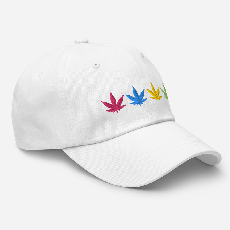 Weed Embroidered Golf Hat with Adjustable Strap by ReadyGOLF