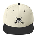 Dancing Gopher (Cross Clubs) Embroidered Snapback Hat