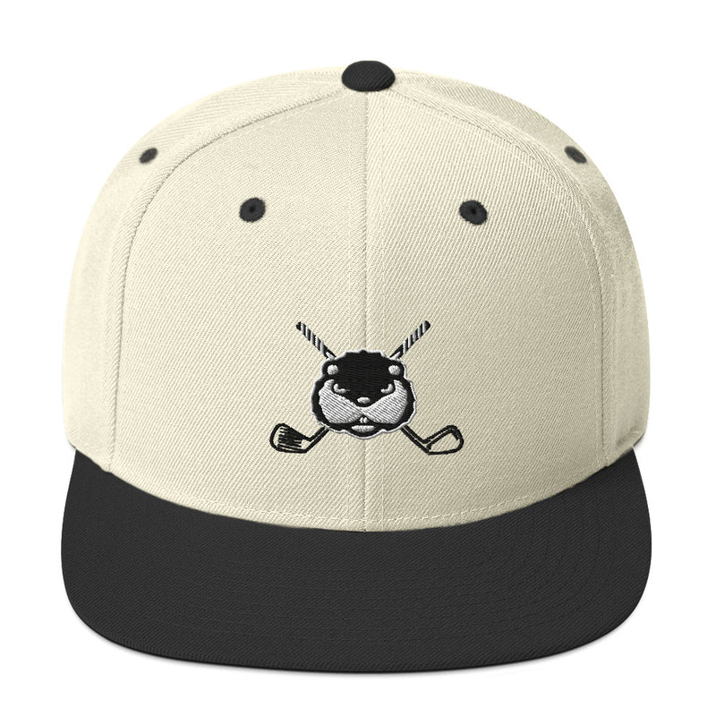 Dancing Gopher (Cross Clubs) Embroidered Snapback Hat