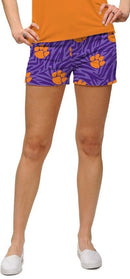 Loudmouth Golf Womens Mini Shorts - Clemson Paw Power™
