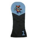 Smathers & Branson: Driver Headcover - Dancing Bear Tie Dye Needlepoint