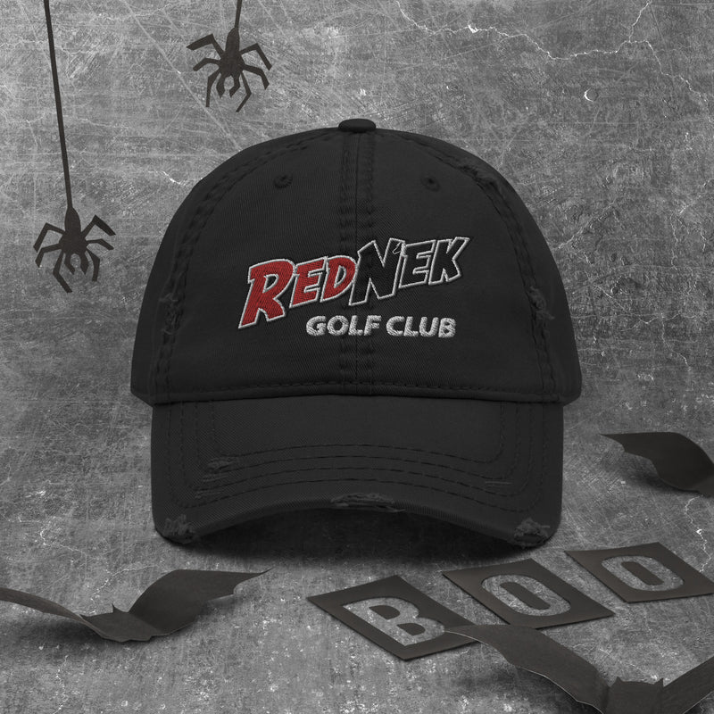 RedNek Golf Club Embroidered Distressed Hat