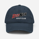 RedNek Golf Club Embroidered Distressed Hat