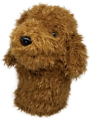 Chocolate Labrador Doodle Dog Golf Headcover - Driver by ReadyGOLF