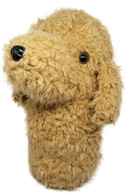 Golden Labrador Doodle Dog Golf Headcover - Driver by ReadyGOLF