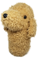 Golden Labrador Doodle Dog Golf Headcover - Driver by ReadyGOLF