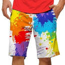 Loudmouth Golf: Men's StretchTech Shorts - Drop Cloth