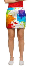 Loudmouth Golf: Womens StretchTech Skort - Drop Cloth