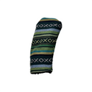 Sunfish: Hand-Woven Barrel Headcovers Set - Evergreen Golf Club Headcovers