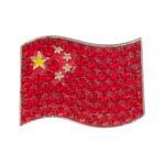 Bonjoc:- Ball Marker & Hat Clip - China Flag