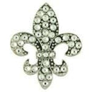 Bonjoc: Ball Marker & Hat Clip - Fleur De Lis