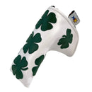 Sunfish: Blade Putter Covers - Dancing Shamrock Appliqué Golf Club Headcovers