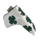 Sunfish: Blade Putter Covers - Dancing Shamrock Appliqué Golf Club Headcovers
