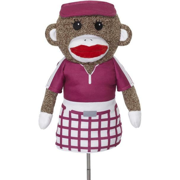 Creative Covers: Girl Sock Monkey Girl Golf Headcover