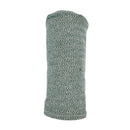 Sunfish: Hand-Woven Barrel Headcovers Set - Green Chevron Golf Club Headcovers