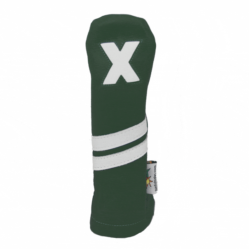 Leather Hybrid Headcover X or H