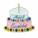 Bonjoc: Ball Marker & Hat Clip - Happy Birthday