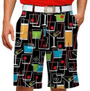 Loudmouth Golf: Men's StretchTech Shorts - Happy Hour