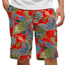 Loudmouth Golf: Men's StretchTech Shorts - Hotel Lobby