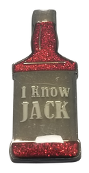 ReadyGolf: I Know Jack Ball Marker & Hat Clip with Crystals