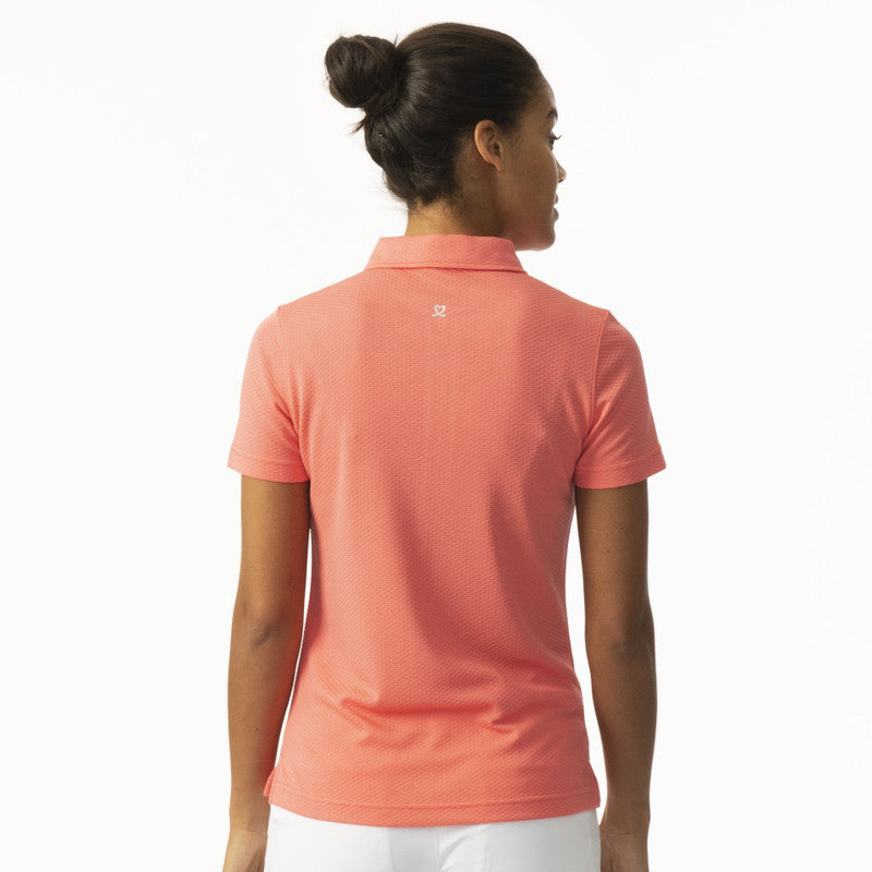 Daily Sports: Women's Peoria Short Sleeve Polo - Coral