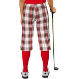Golf Knickers: Ladies 'Par 5' Plaid Golf Knickers & Cap - Dress Stewart Clothing