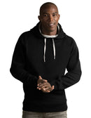 Antigua: Men's Essentials Hood Pullover - Victory Black 101182 Clothing