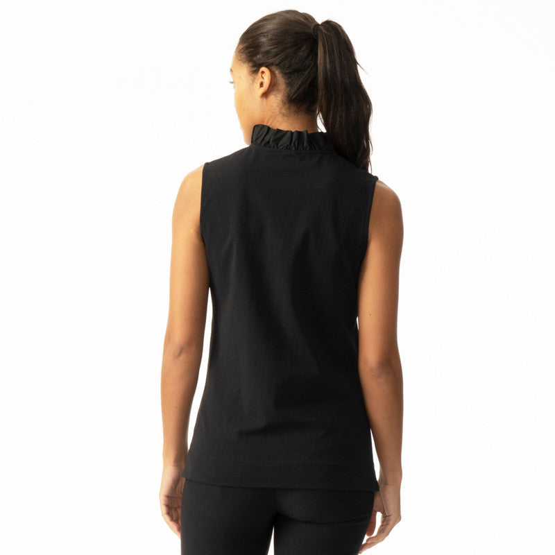 Daily Sports: Women's Patrice Sleeveless Polo - Black