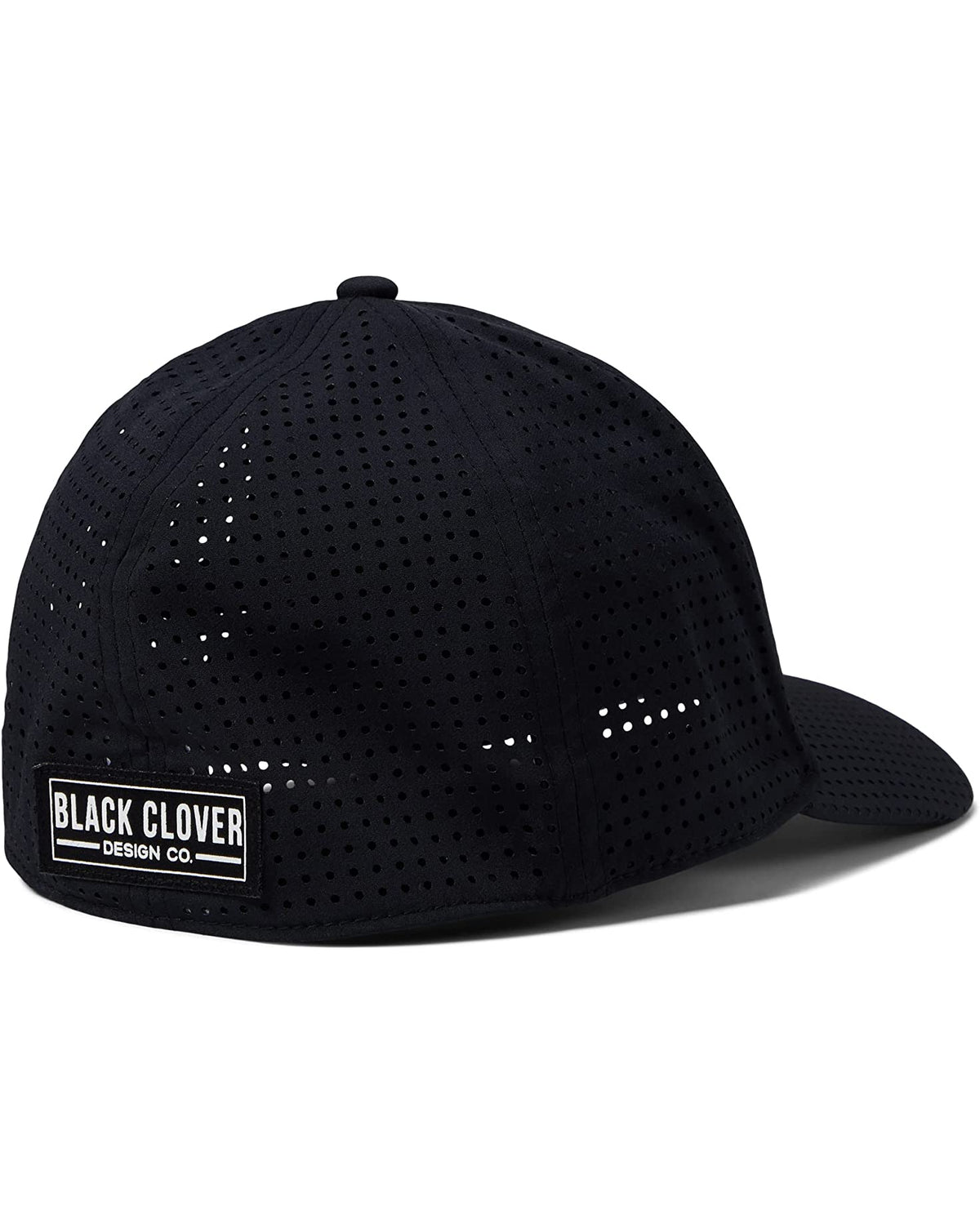 Premium USA Perf Hat by Black Clover (Black with USA Clover)