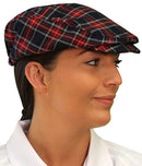 Golf Knickers: Ladies 'Par 5' Plaid Golf Cap Hats