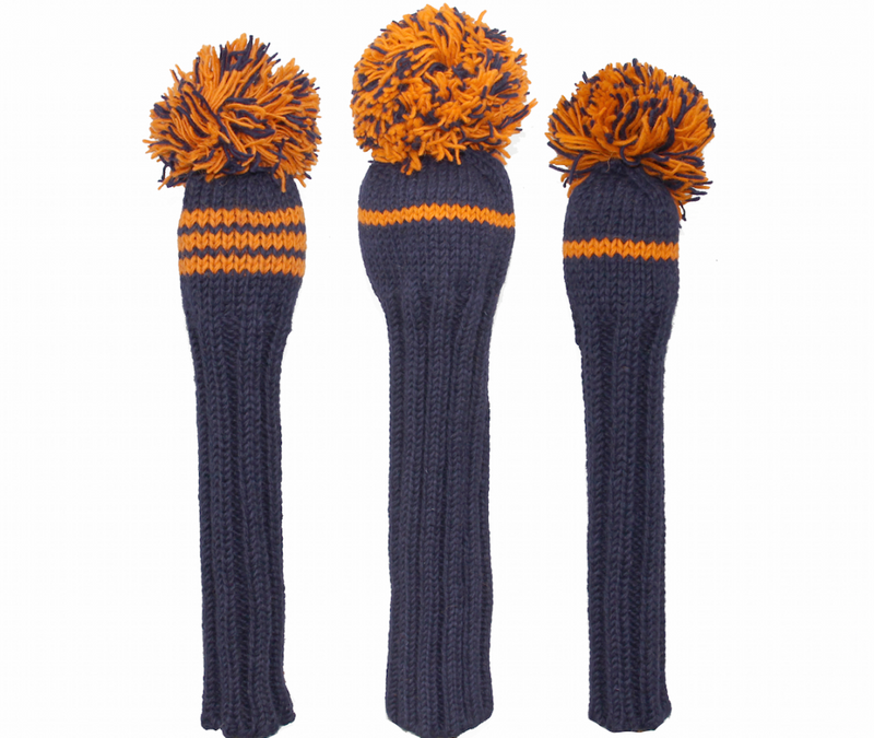 Navy and Orange Headcover Sets