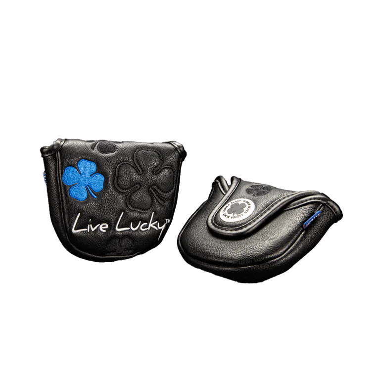 CMC Design: Mallet Putter Cover - Live Lucky Black and Blue