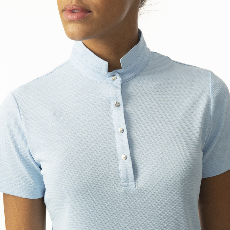 Daily Sports: Women's Nance Polo Shirt - Skylight Blue